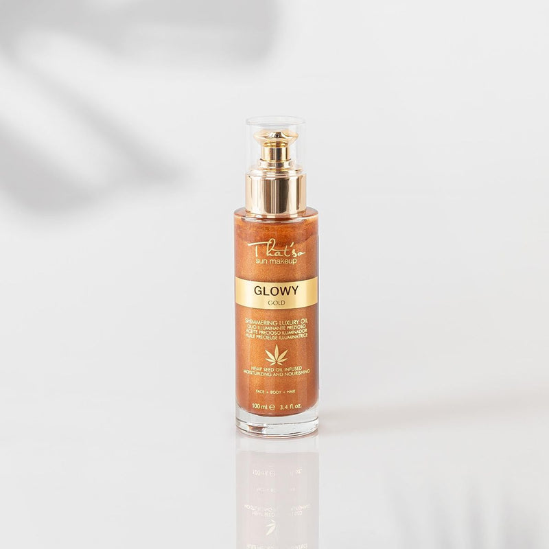 That'So - Glowy Gold Dry Oil Face And Body 100 mL Health & Beauty
