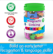 The Learning Journey - MAGNETIC LINKING LETTERS Games & Toys