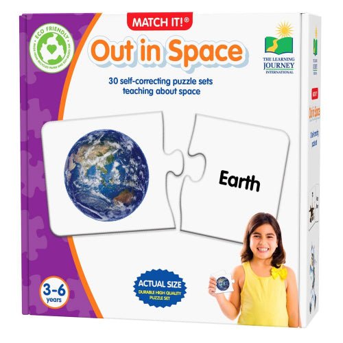 The Learning Journey - MATCH IT! - OUT IN SPACE Games & Toys
