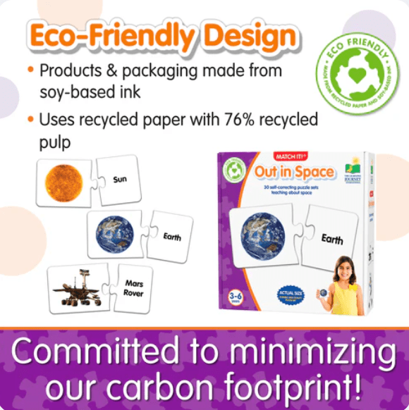 The Learning Journey - MATCH IT! - OUT IN SPACE Games & Toys