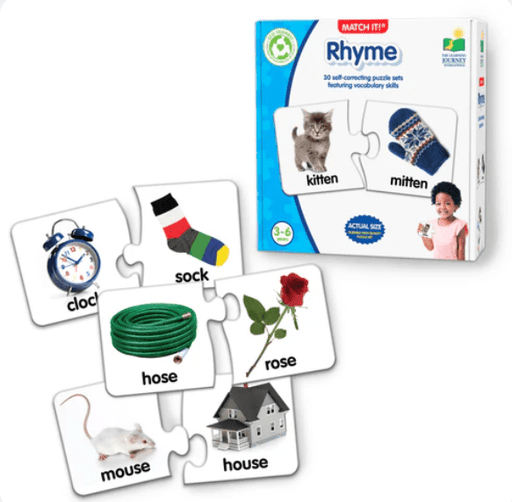 The Learning Journey - MATCH IT! - RHYME Games & Toys