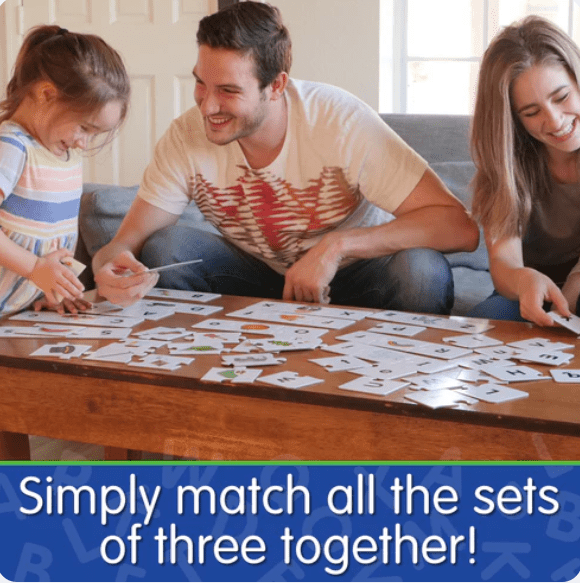 The Learning Journey - MATCH IT! - UPPER & LOWER CASE LETTERS Games & Toys