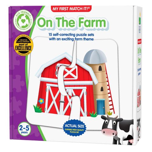 The Learning Journey - MY FIRST MATCH IT - ON THE FARM Games & Toys