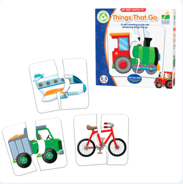 The Learning Journey - MY FIRST MATCH IT - THINGS THAT GO Games & Toys