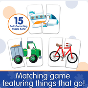The Learning Journey - MY FIRST MATCH IT - THINGS THAT GO Games & Toys
