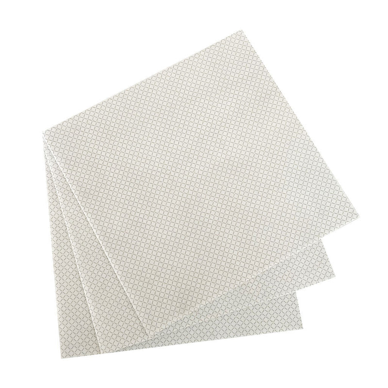 The Napkins - Cruz Eco Dinner Napkin Silver Grey 15pc Home & Kitchen