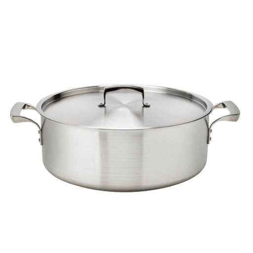 Thermalloy - Braizer - 25QT / 23.65 L - 17.8x5.8" / 45.2x14.7 cm - Stainless Steel Home & Kitchen