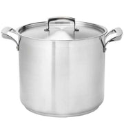 Thermalloy - Deep Stock Pot - 100QT / 94.63 L - 19.5x19.5" / 50x50 cm - Stainless Steel Home & Kitchen