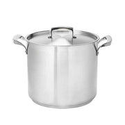 Thermalloy - Deep Stock Pot - 32QT / 30.2 L - 13.3x13.3" / 34x34 cm - Stainless Steel Home & Kitchen