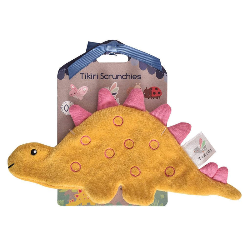 TIKIRI - BABY STEGOSAURUS W/CRINKLE 4"H Toys & Games