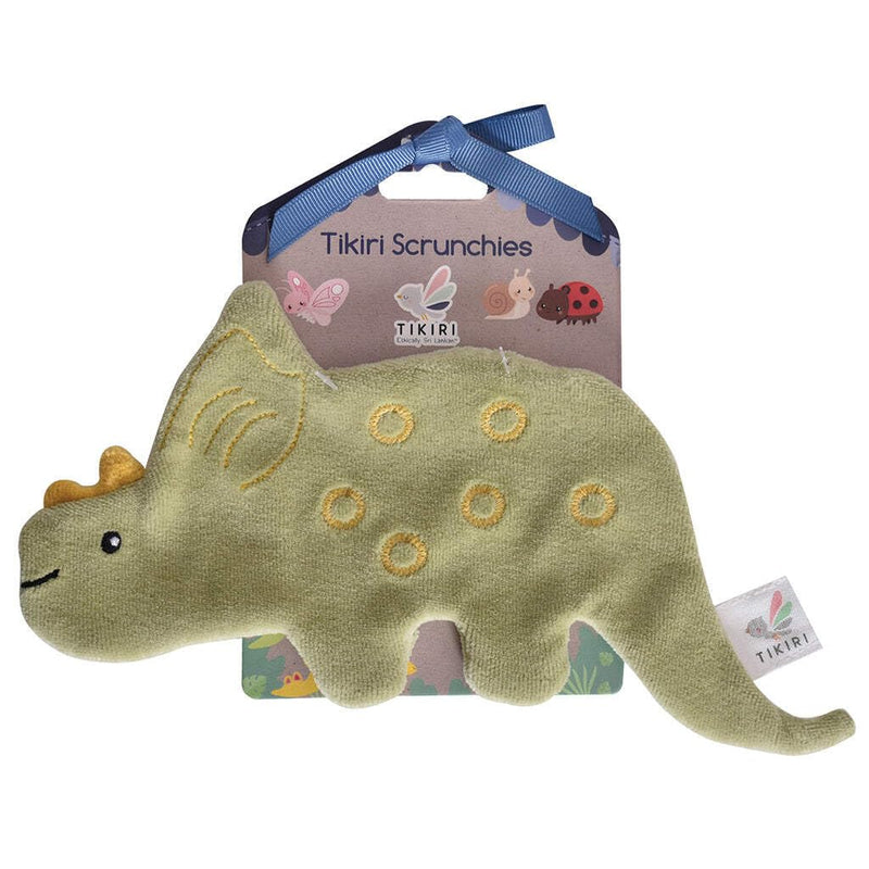 TIKIRI - BABY TRICERATOPS W/CRINKLE 4"H Toys & Games