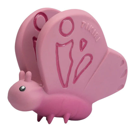 TIKIRI - BUTTERFLY NATURAL RUBBER TOY 3"H Toys & Games
