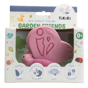 TIKIRI - BUTTERFLY NATURAL RUBBER TOY 3"H Toys & Games