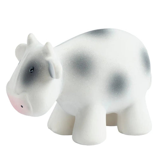 TIKIRI - COW NATURAL RUBBER TOY 5"H Toys & Games