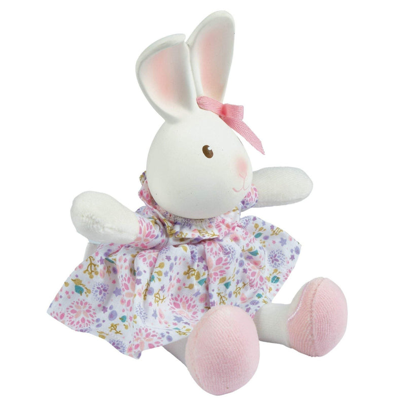 TIKIRI - HAVAH THE BUNNY NATURAL RUBBER TOY 8"H Toys & Games