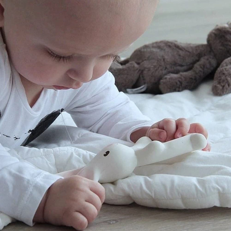 TIKIRI - HAVAH THE BUNNY TEETHER 6.5"H Toys & Games