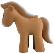 TIKIRI - HORSE NATURAL RUBBER TOY 5"H Mother & Baby