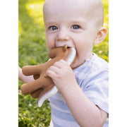 TIKIRI - HORSE NATURAL RUBBER TOY 5"H Mother & Baby
