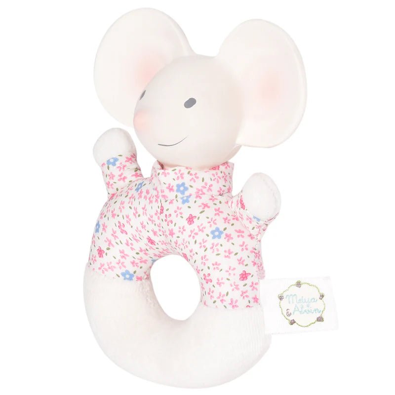 TIKIRI - MEIYA THE MOUSE SOFT RATTLE 6.5"H Toys & Games