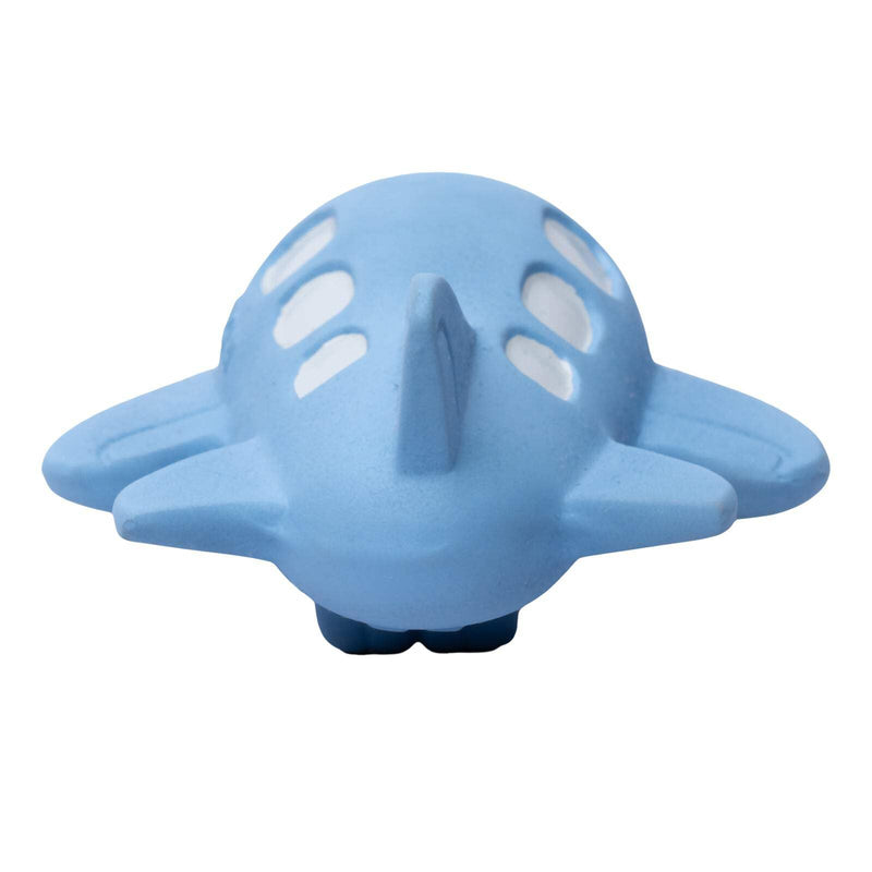 TIKIRI - PLANE NATURAL RUBBER TOY 1.5"H Mother & Baby