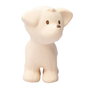 TIKIRI - PUPPY NATURAL RUBBER TOY 4"H Toys & Games