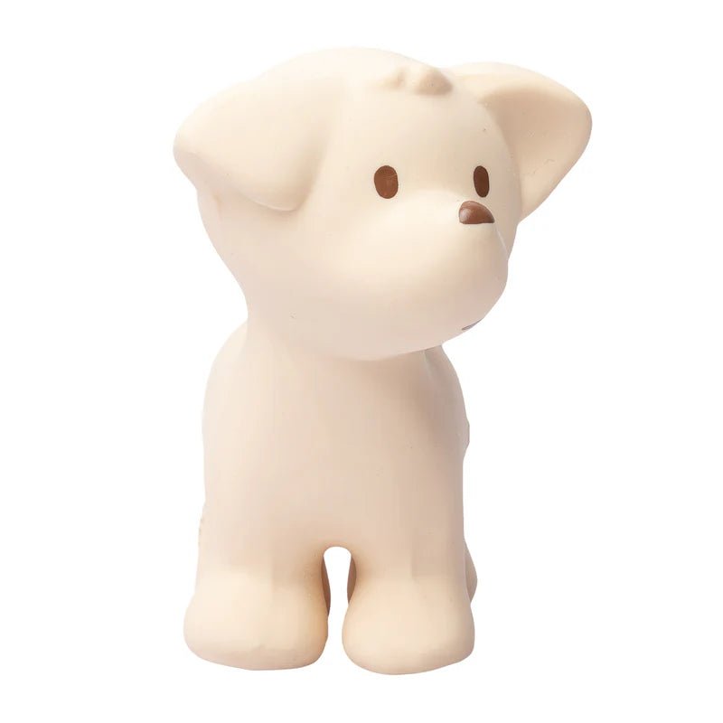 TIKIRI - PUPPY NATURAL RUBBER TOY 4"H Toys & Games