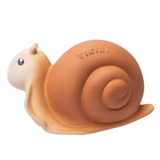 TIKIRI - SNAIL NATURAL RUBBER TOY 2.5"H Mother & Baby