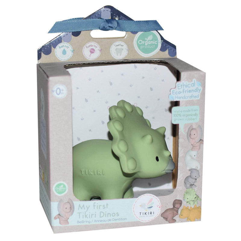 TIKIRI - TRICE NATURAL RUBBER TOY 4"H Mother & Baby