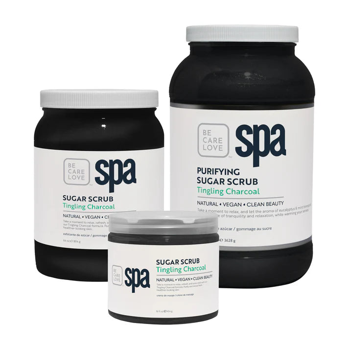 BCL Spa - Sugar Scrub Tingling Charcoal