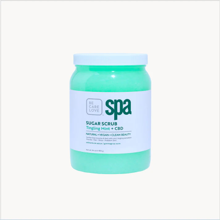 BCL Spa - Sugar Scrub Tingling Mint + CBD