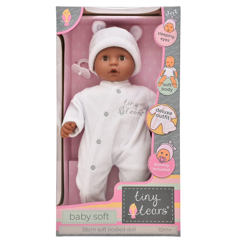 TINY TEARS - BABY SOFT DOLL STYLE 02 - 38CM H Games & Toys