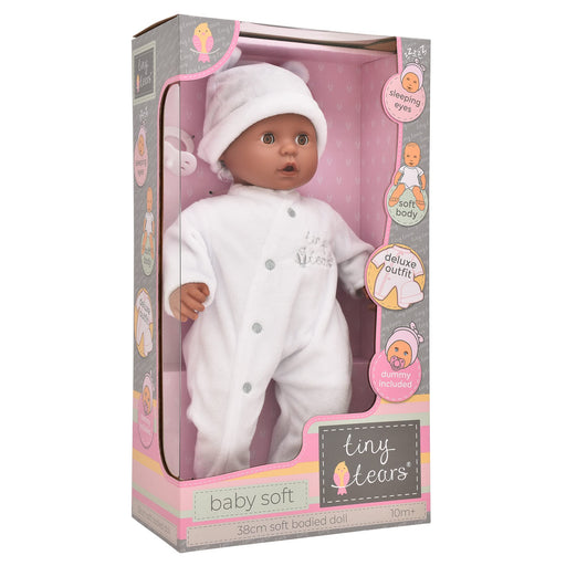 TINY TEARS - BABY SOFT DOLL STYLE 02 - 38CM H Games & Toys