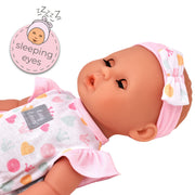 TINY TEARS - DRINK & WET BABY CLASSIC DOLL STYLE 01 - 38CM H Toys & Games