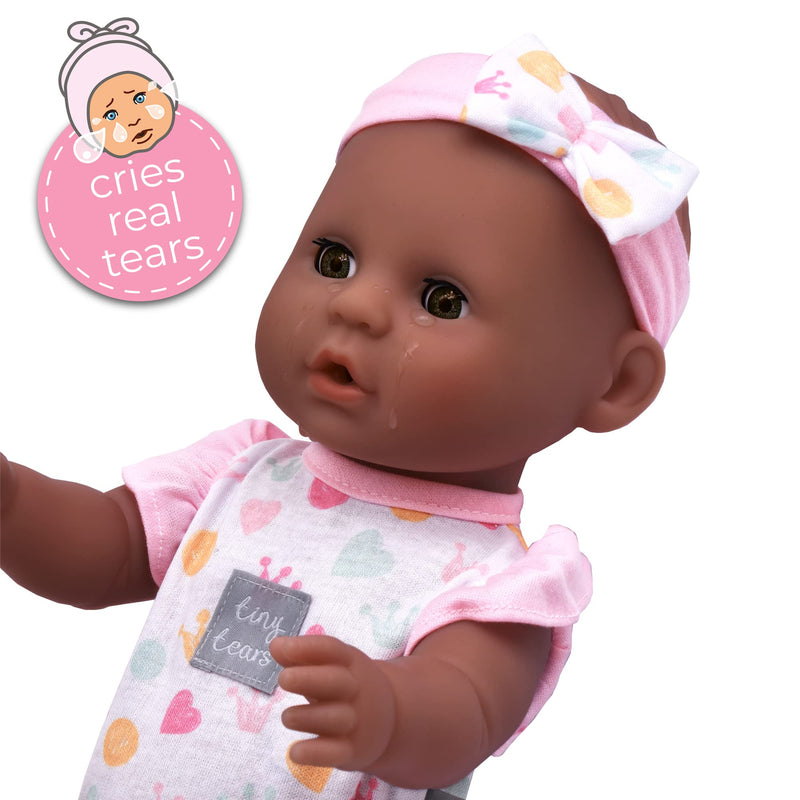 TINY TEARS - DRINK & WET BABY CLASSIC DOLL STYLE 02 - 38CM