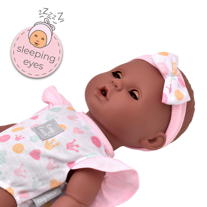 TINY TEARS - DRINK & WET BABY CLASSIC DOLL STYLE 02 - 38CM
