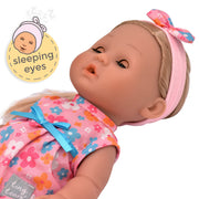 TINY TEARS - DRINK & WET CLASSIC DOLL W/HAIR - 38CM H Games & Toys