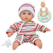 TINY TEARS - TALKING TEENY BABY DOLL W/16 SOUNDS - 30CM H Toys & Games