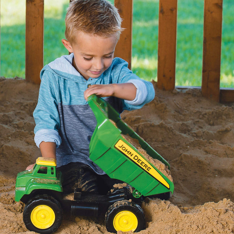 TOMY - John Deere - 15" Big Scoop Dump Truck Toys & Games