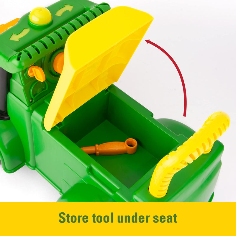 TOMY - John Deere - Tractor Ride ON Toys & Games