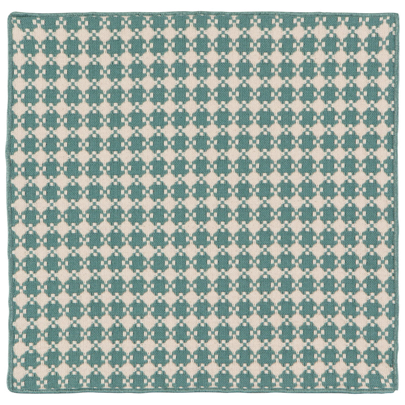 Heirloom - Set/2 Dishcloth Facet Lagoon