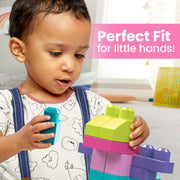 MEGA Bloks - Big Building Bag (80 Pieces) | Pastel - Product detail or play view 4
