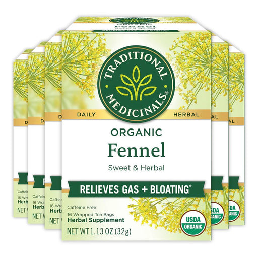 Traditional Medicinals - Organic Fennel Tea 16 Tbags Food & Candy