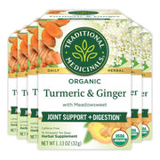 Traditional Medicinals - Organic Turmeric 16 Tea Bags Food & Candy