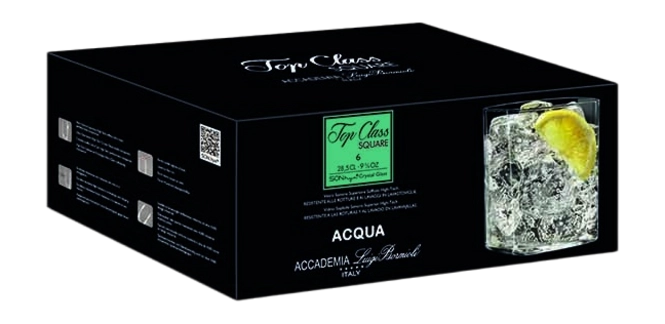 Luigi Bormioli - AQUA - Class Square | 28.5 cl - 9 3/4 oz