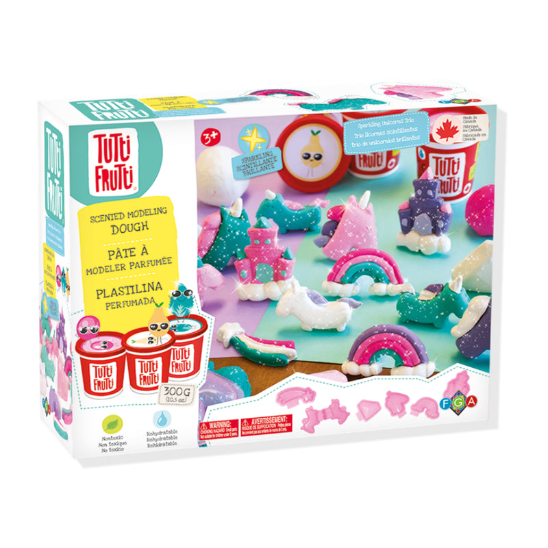 Tutti Frutti - Sparkling Unicorns Trio Kit Toys & Games