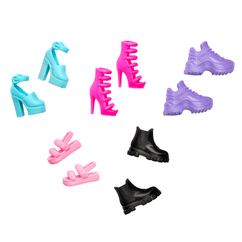 Barbie - Shoe Pack (5 Pairs) - Product view