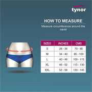 Tynor - Abdominal Support 9"/23cm (Ventral/Umbilical Hernia) Health & Wellness Small