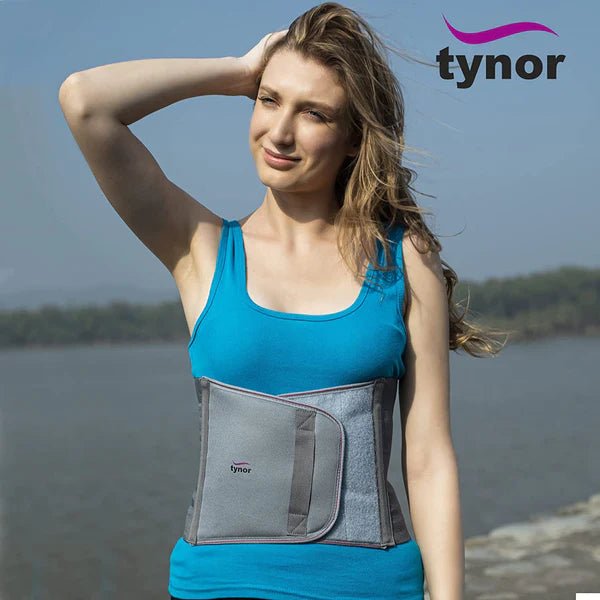 Tynor - Abdominal Support 9"/23cm (Ventral/Umbilical Hernia) Health & Wellness Small