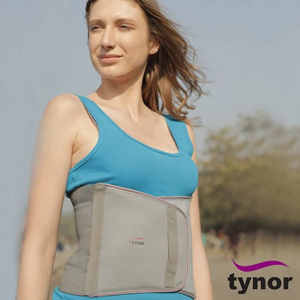Tynor - Abdominal Support 9"/23cm (Ventral/Umbilical Hernia) Health & Wellness Small