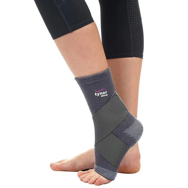 Tynor - Ankle Binder (4 Way Stretch) Latex Free Health & Wellness Small
